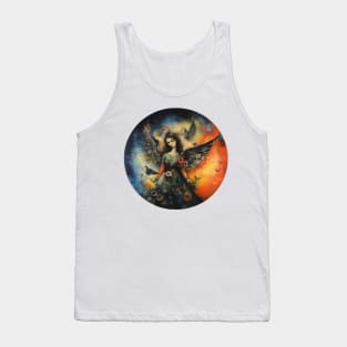 Povitrulya mountain winds daughter. Ukrainian folklore love angel Tank Top